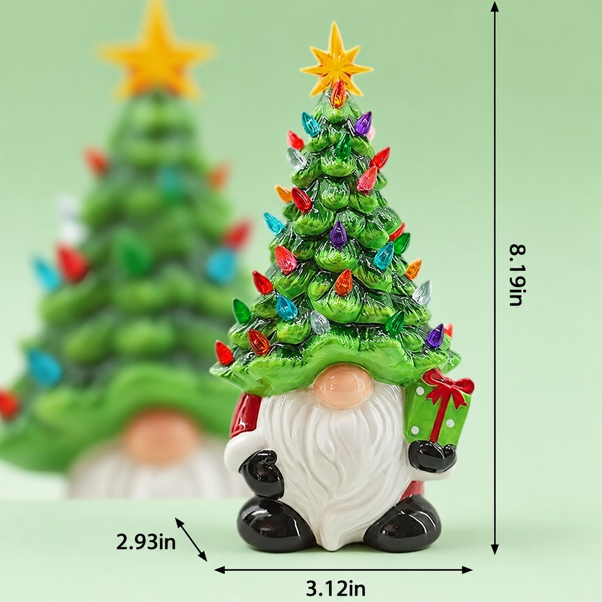 DIY Light-Up Christmas Gnome