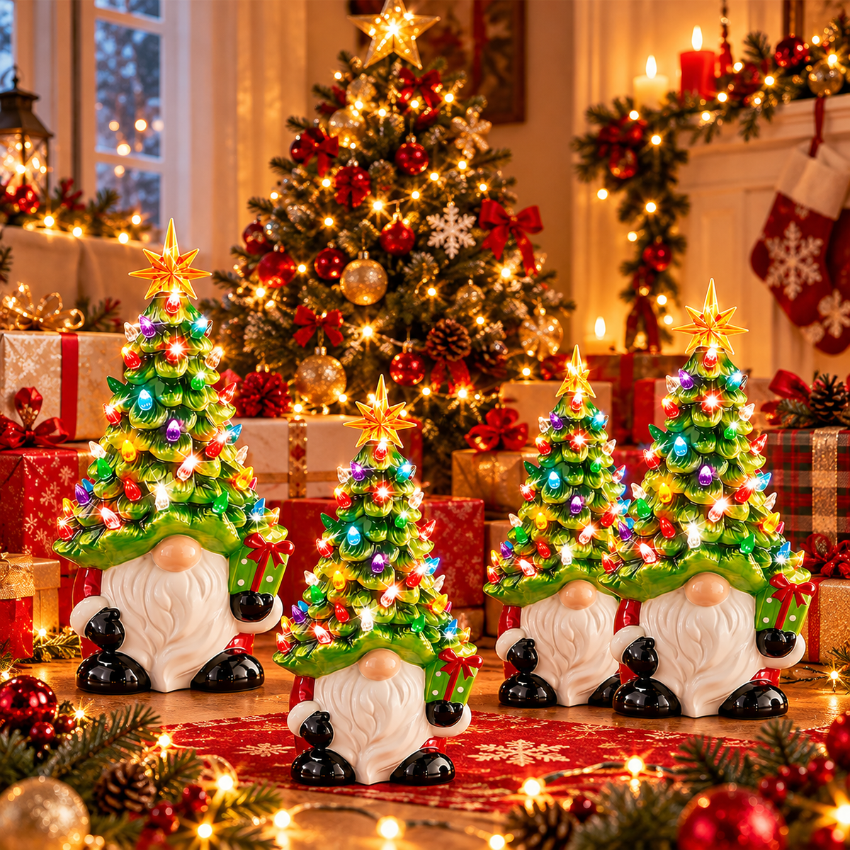 DIY Light-Up Christmas Gnome
