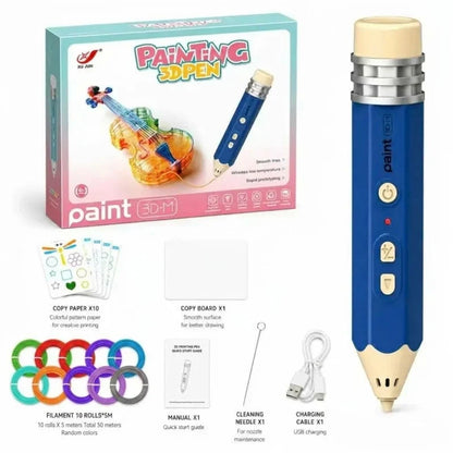 🔥 Last Day Sale Price | 3D Creation Pen — Draw It. Build It. Bring It to Life.